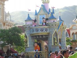 Hong Kong Disneyland Mickey Mouse'house